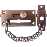 Herks Double Locks Door Chain & Bolt